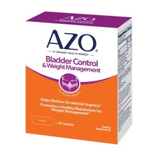 AZO Bladder Control with Go-Less Weight Management Dietary Supplement He...