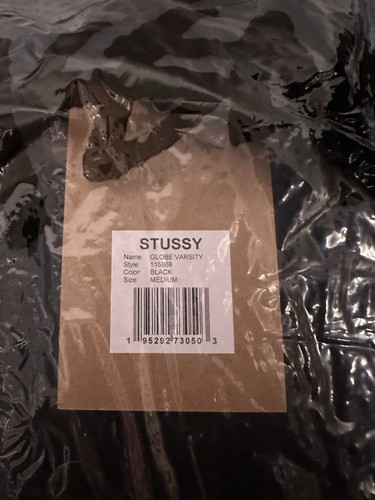 Chaqueta universitaria Stussy Globe - Imagen 3 de 4