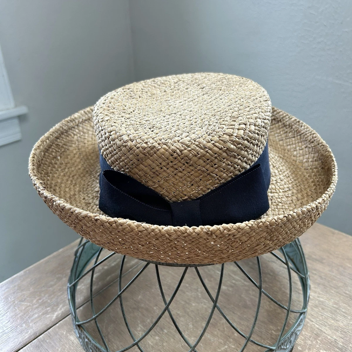 Vintage Sandra New York Hat Black Felt Gold Mesh Bow Kentucky Derby Church Glam Sandra Brown Designs (@derbyhatsbysandy) • Instagram photos  main image 2