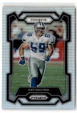 2023 Panini Prizm Silver Dat Nguyen #80 Dallas Cowboys