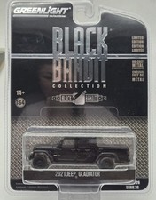 Greenlight 2021 JEEP GLADIATOR Black '21 BLACK BANDIT Series 26