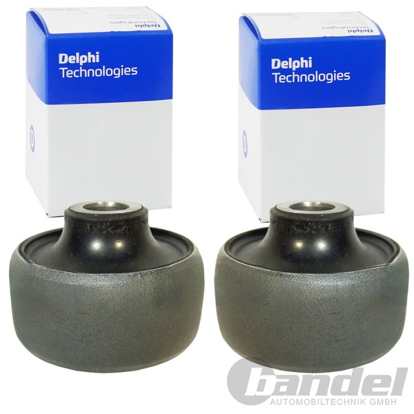 2X Delphi Querlenkerlager Buchsen Vorderachse Passend FüR Ford Mondeo Links+Rech-image
