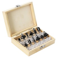 Set Woodworking Milling For Carving Machine 12Pcs Trimming Cutter Wood ✨ 