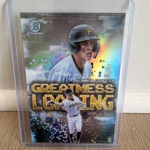 Topps 2025 Bowman Konnor Griffin Greatness Loading #GL-13 Pirates Baseball Card