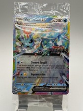 SEALED Vaporeon ex Prismatic Evolutions Stamped Promo Pokemon Holo 023/131