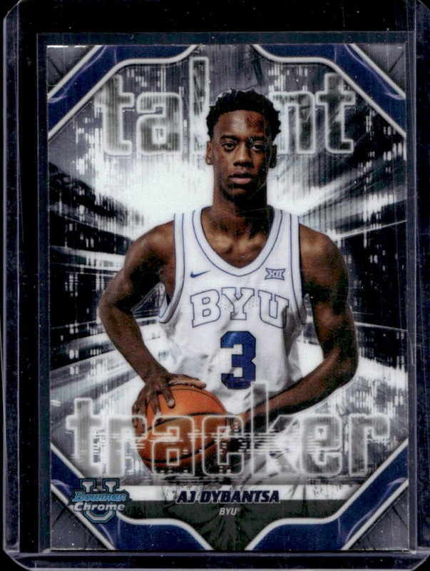 2025-26 Bowman AJ Dybantsa Talent Tracker Chrome #TT-1 Cougars