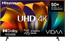 Hisense Hisense 65Zoll Fernseher 164cm 4K UHD Smart TV HDR WiFi Dolby DVB