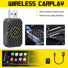 Auto Play Wireless Car Adapter Wireless Fit CarPlay Adapter IOS- iPhone Android