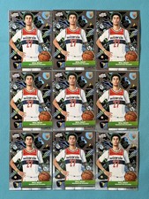 Lot 9 Will Riley 2025-26 Topps Cosmic Chrome Base RC Wizards #119