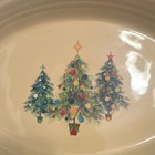 Fiesta Christmas Tree Oval Platter Ivory 13.5”  — photo 4