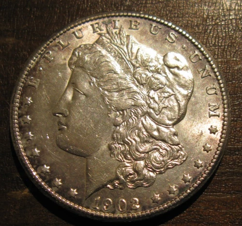 SEMI-KEY DATE 1902-S MORGAN SILVER DOLLAR XF/AU