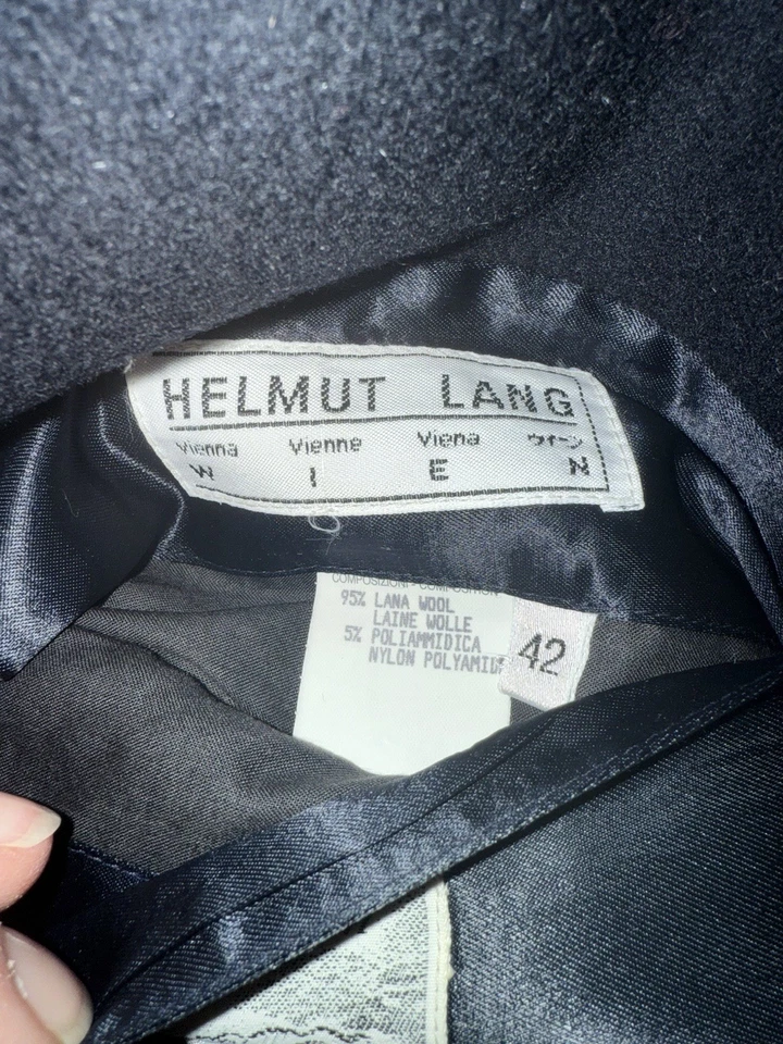 Wollmantel Helmut Lang - Bild 3 von 4