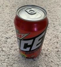 RARE 2019 Mountain Dew Cherry Ice Unopened FULL Can