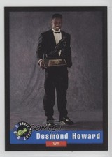 1992 Classic Draft Picks Retail Set Bonus Card Desmond Howard Rookie RC 14tx. rookie card picture