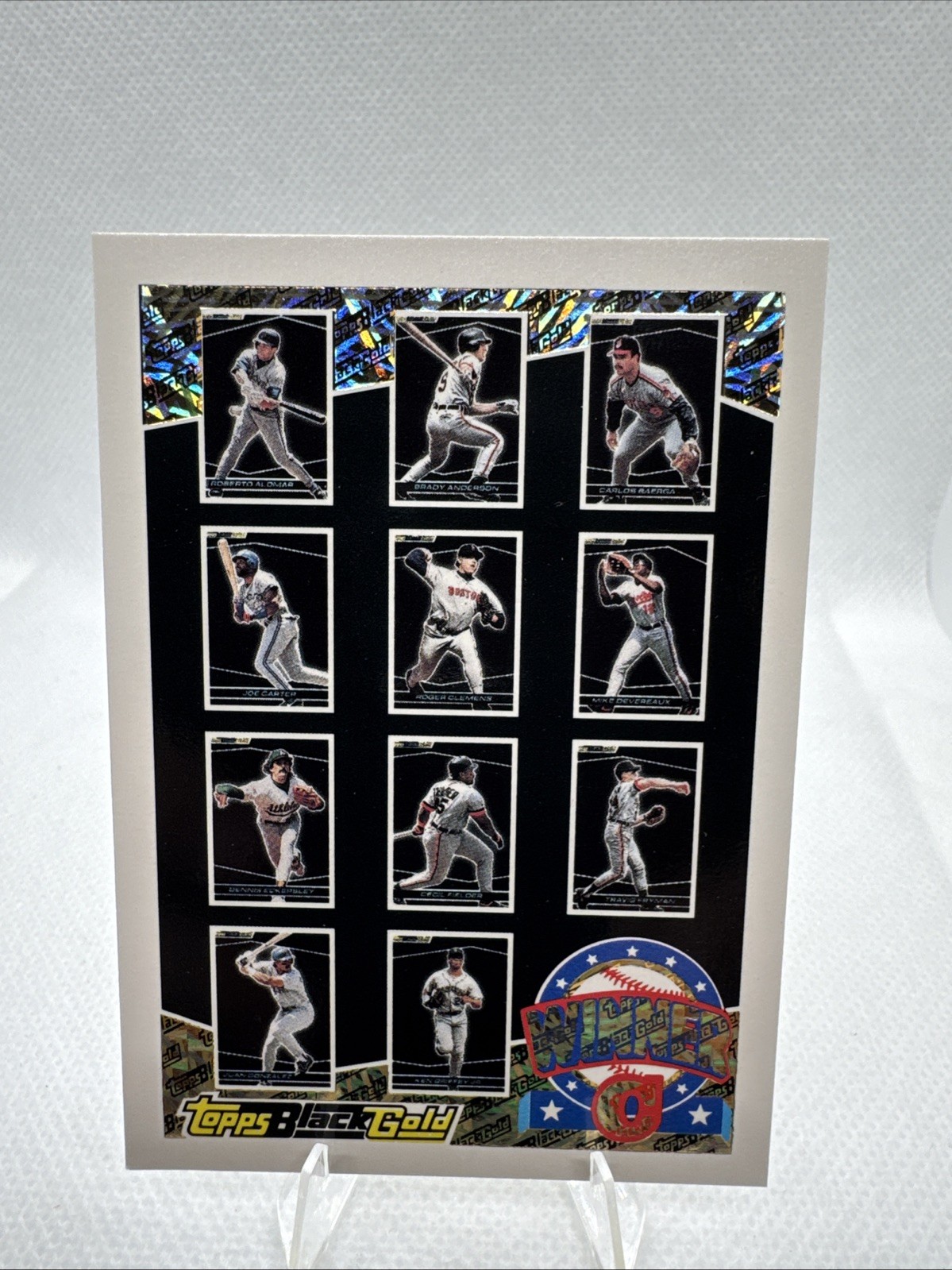 1993 Topps - Black Gold Ken Griffey Jr, Roger Clemens, Roberto Alomar #C Prizes
