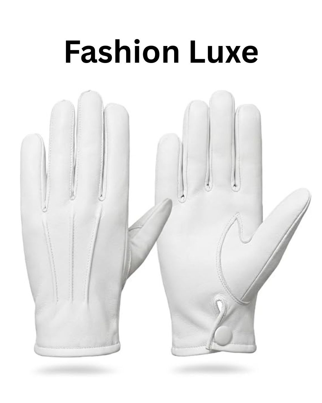 Men’s Genuine Leather Dress Gloves Soft Leather Gloves for Formal Wear