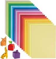 Origami-Papier A4 180 Blatt Bunt Doppelseitig 20 Farben Faltpapier Diy Kunst