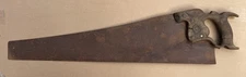 Vintage DISSTON D-8 HAND SAW 26" Blade, 8 TPI, PHILA Medallion c.1917–1940