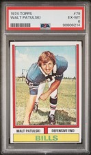 1974 TOPPS #79 WALT PATULSKI PSA 6