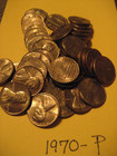 LINCOLN MEMORIAL Cents 4 UNC. Rolls 1969P-70P-73P-74P NR! — photo 8