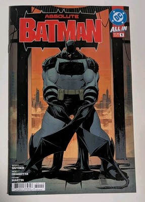 ABSOLUTE BATMAN #1 01/21/2026 VF+ TENTH PRINTING NICK DRAGOTTA DC COMICS 