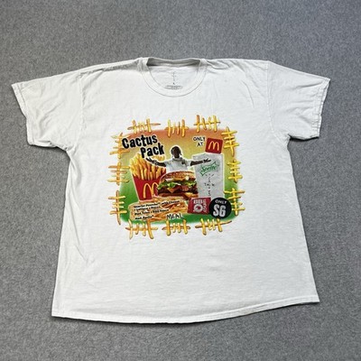 Travis Scott T Shirt Adult Large Mcdonalds Cactus Pack Vintage Hip Hop Exclusive