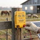 Pulse Electric Fence Charger Smart Dual Display For Cattle 15x6cm Premium