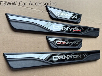 #ad #ad For GMC Canyou Car Accessories Car Door Sill Cover Scuff Plate Panel Guard X4 $49.00