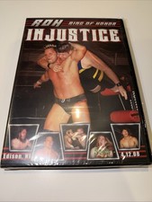 ROH Wrestling Injustice 2008 (DVD) Ring Of Honor - Nigel McGuinness, Sealed New