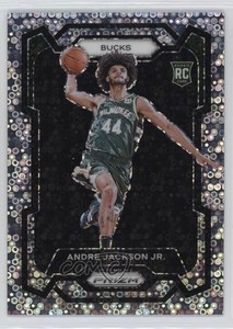 2023-24 Panini Prizm Fast Break Prizm Andre Jackson Jr #131 Rookie RC