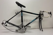 Vintage 1990 Trek 1100 46cm C-C Aluminum Road Bike Frame/Fork & Componets LOOK