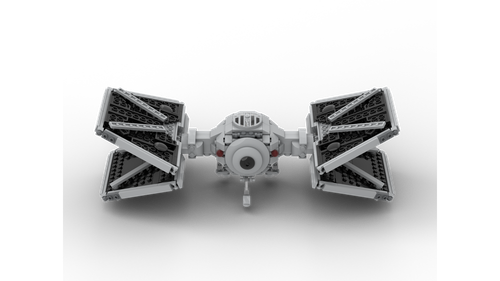 Modubrix Moc Bausteine Tie Outland Fighter Sets Steine Spielzeug Bausätze 512 Teile - Bild 5 von 6