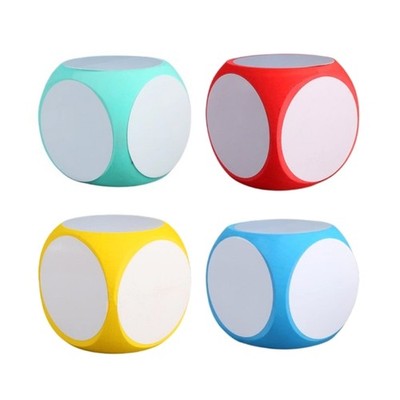 4x4 Inch Multipurpose White Boards Educational Cube Write on
