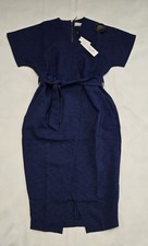 Closet Blue Kimono Wrap Dress Available in Size 6, 8, 10 & 12