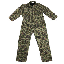 Key Imperial Coveralls Men  s Camo Green Brown Hunting Insulated Vintage Flaws