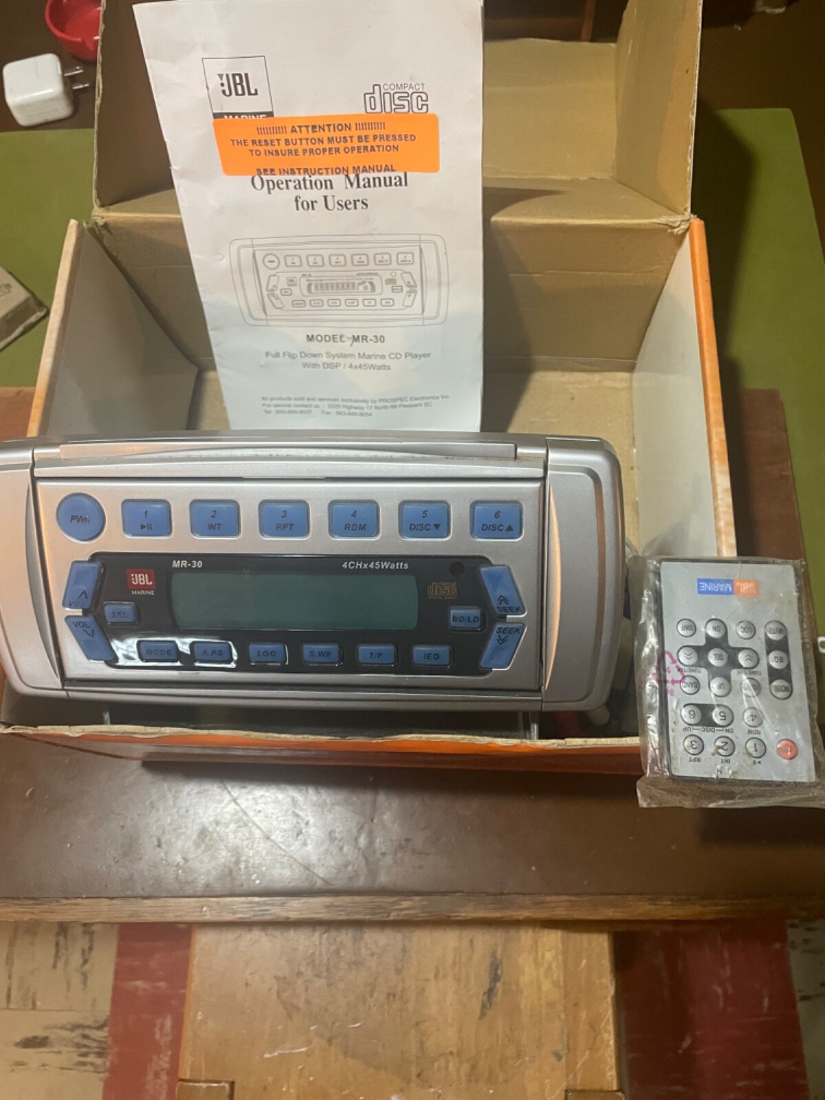 JBL mr30 marine stereo eBay