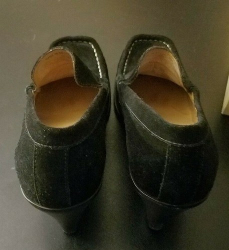 Mocasín/mocasín de cuero de gamuza negra Michael Kors tacón alto; 7M; BRASIL - Imagen 11 de 12
