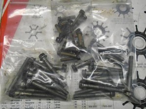 855288, 832971 Front cover and Head bolts, 2003 Mercury 150hp 150XL