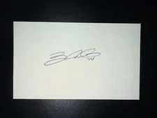Brian Anderson, WHITE SOX (2005 Debut) SIGNED 3x5 Index Card (HS)