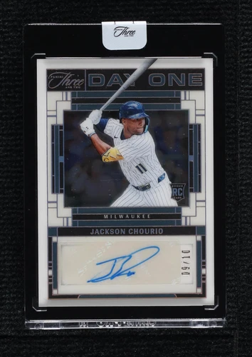 2024 Panini Three and Two - Jackson Chourio #DOA-JC
