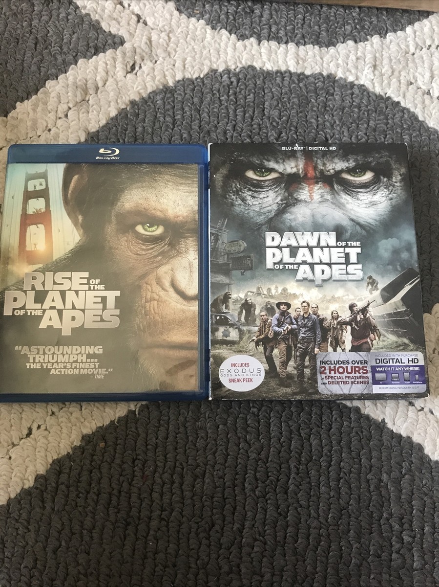 Rise Dawn Of The Planet Of The Apes BLU-RAY’s