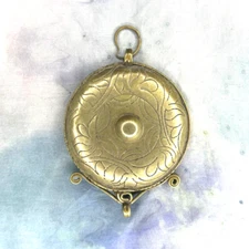 Antique Extremely Rare Ancient Viking Silver Amulet Pendant Necklace