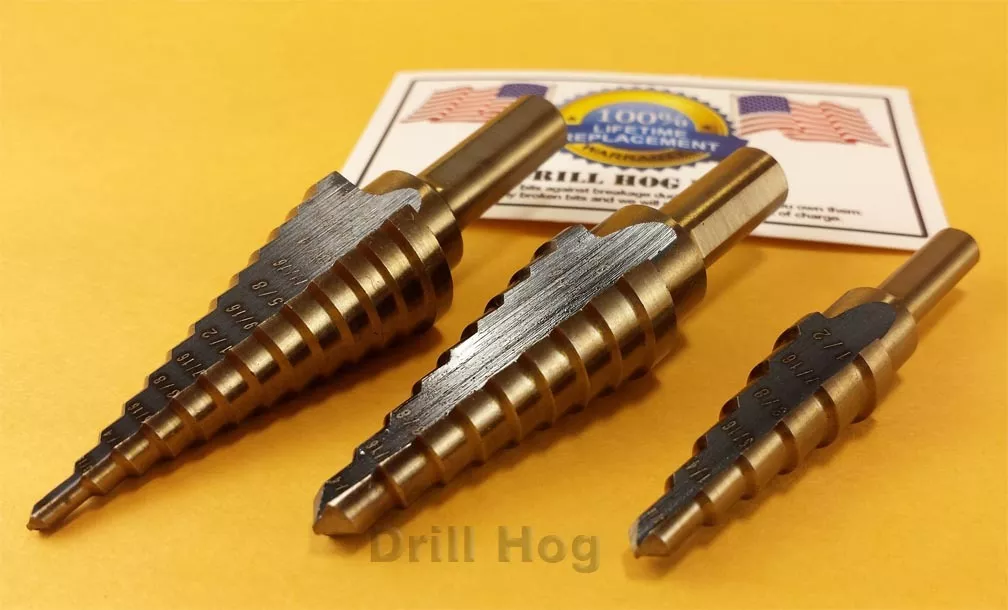 Drill hog step bit deals