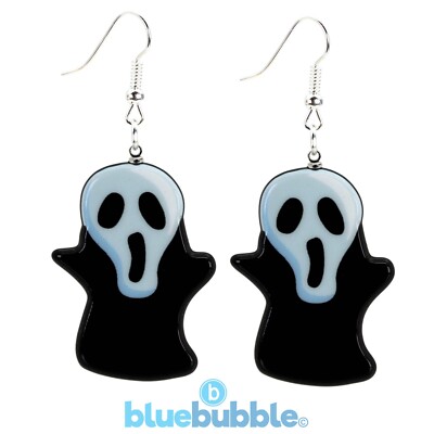 Bluebubble HALLOWEEN SCREAM Ohrringe Horrorfilm Grusel Trick Leckerli Kostüm