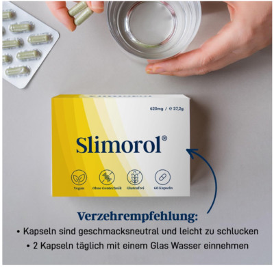 SLIMOROL Kapseln-Premium Slim Caps -NEUE Burn Formel 2025 -beliebt bei Sportlern