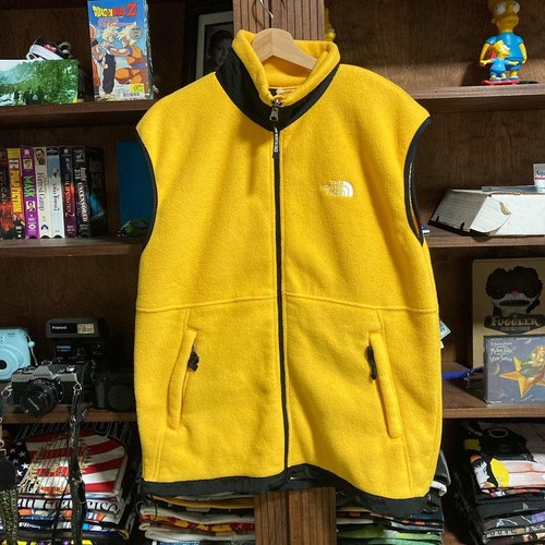 Vintage Mens NORTH FACE Yellow Vented 
