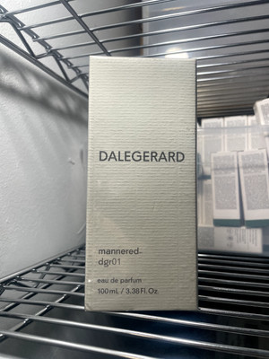 DALEGERARD dgr01 MANNERED eau de parfum 100ml 3.4oz NEW with box perfume unisex
