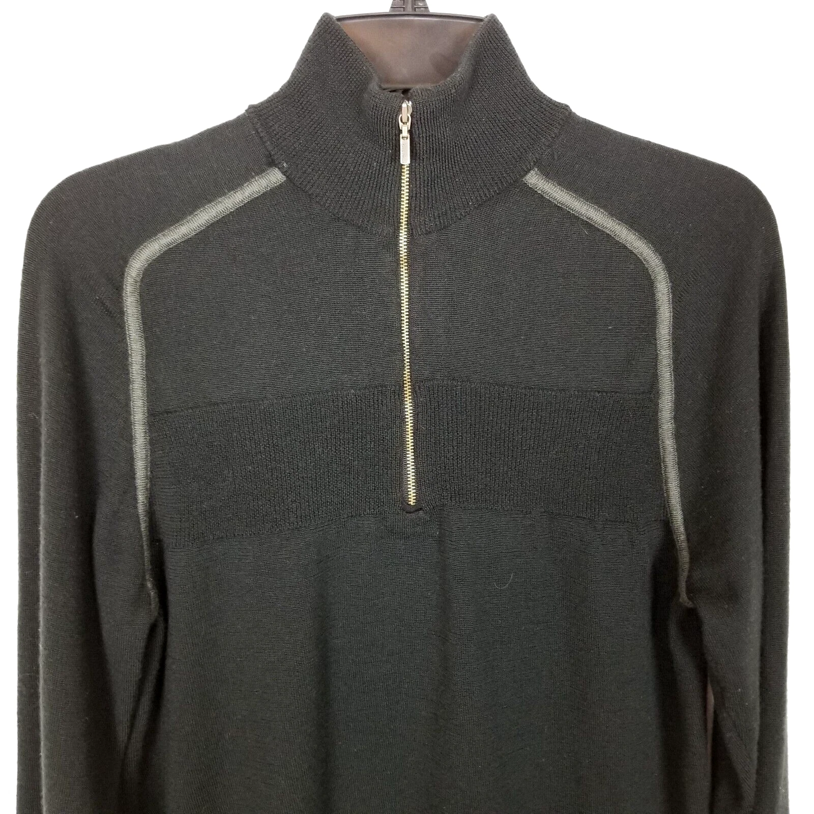 smartwool merino wool zip neck ski winter sweater