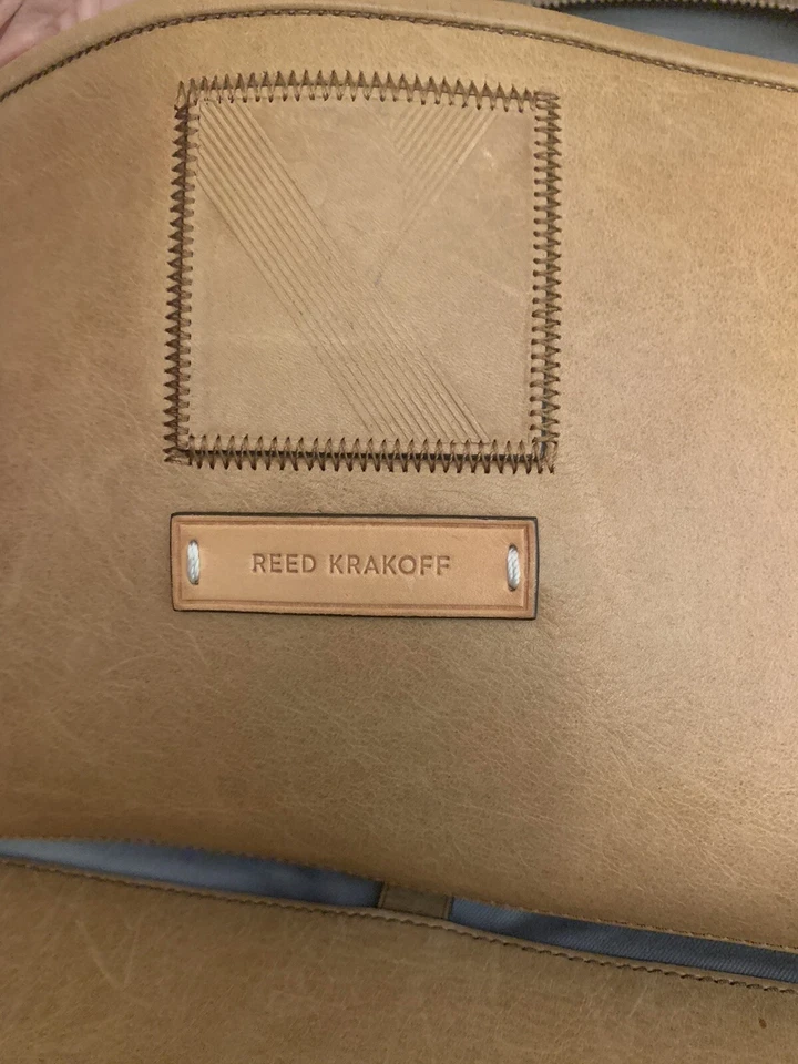 Cartera grande de diseñador REED KRAKOFF/cuero y serpiente/bolso/cartera Foto 3 de 4