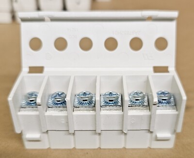 Eaton/Cutler Hammer MSECBK 2A97852H01  6 Point Terminal Blocks (LOT OF 10)